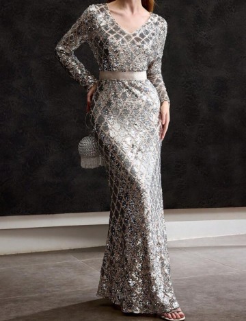 Rochie de ocazie MOTF by Shein, mix culori