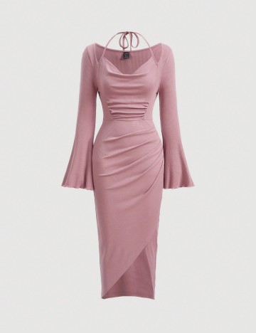 Rochie maxi Shein, roz