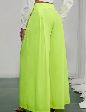 Pantaloni Shein, verde neon