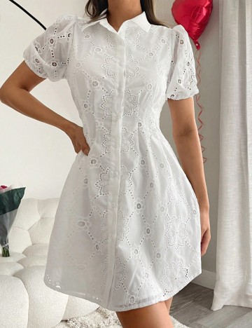 Rochie mini Shein, alb
