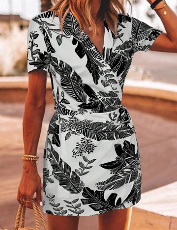 Rochie mini Shein, mix culori