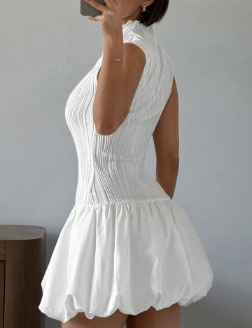 Rochie mini Shein, alb