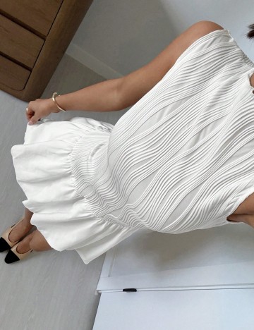 Rochie mini Shein, alb
