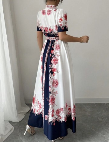 Rochie maxi Shein, mix culori