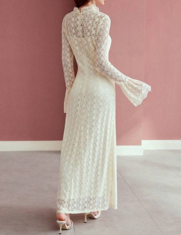 Rochie maxi MOTF by Shein, crem