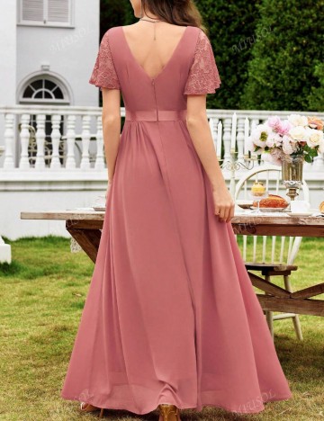 Rochie maxi Shein, roz