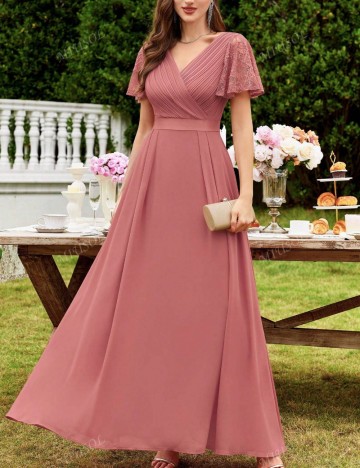 Rochie maxi Shein, roz