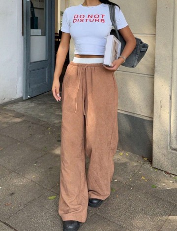 Pantaloni Shein, maro
