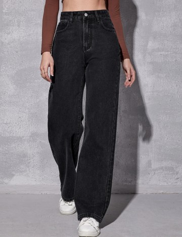 Jeans Shein, negru