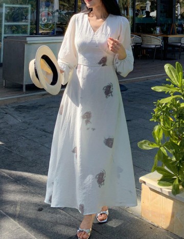 Rochie maxi DAZY by Shein, mix culori