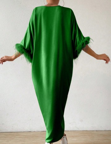 Rochie midi Shein, verde