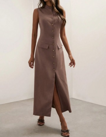 Rochie maxi Shein, maro