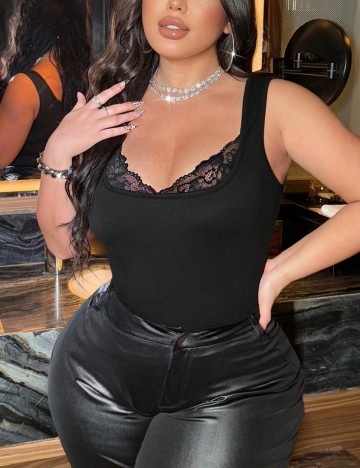 Maiou Shein Curve+, negru