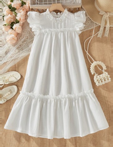 Rochie Shein, alb