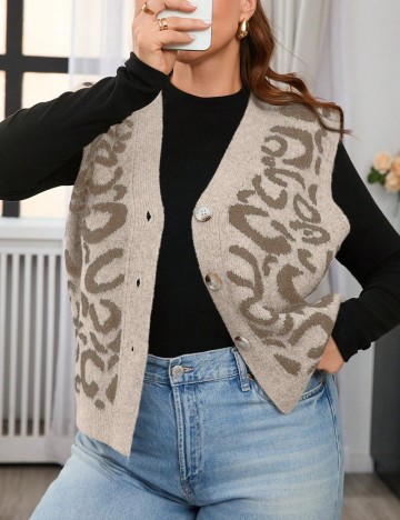 Vestă Shein Curve+, mix culori