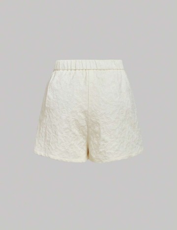 Fustă Pantalon Shein Curve+, crem