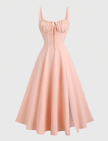 Rochie midi Shein, roz