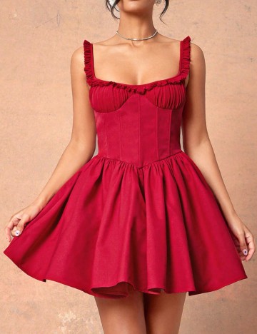Rochie mini Shein, roșu