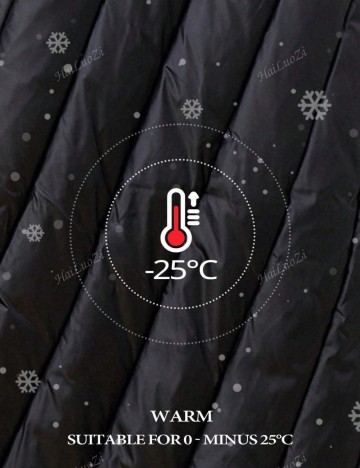Geacă Shein Curve+, negru
