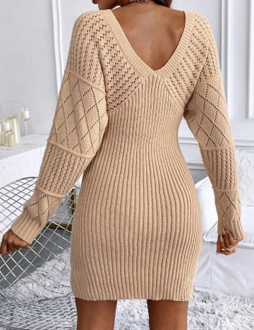 Rochie mini Shein, bej
