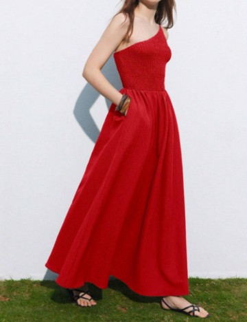 Rochie maxi Shein, roșu
