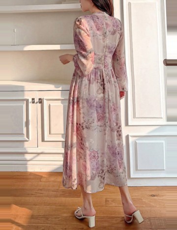 Rochie maxi Shein, roz