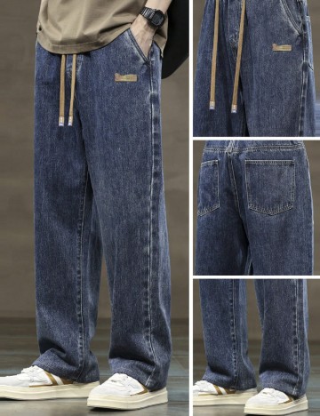 Jeans Shein, albastru