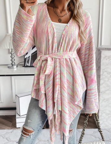 Cardigan Shein, mix culori