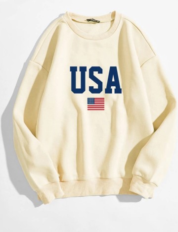 Pulover Shein, crem