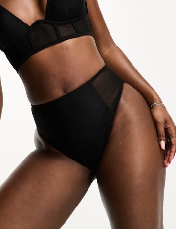 Slip ASOS, negru
