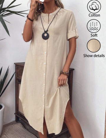 Rochie midi Shein, bej
