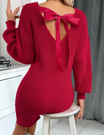 Rochie midi Shein, roșu