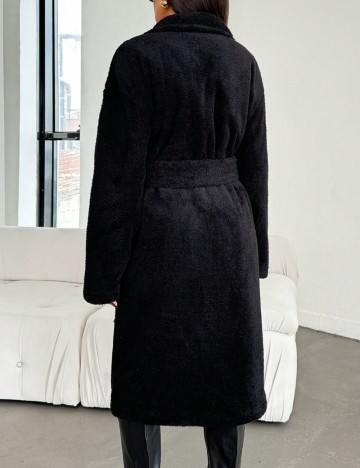 Palton Shein, negru