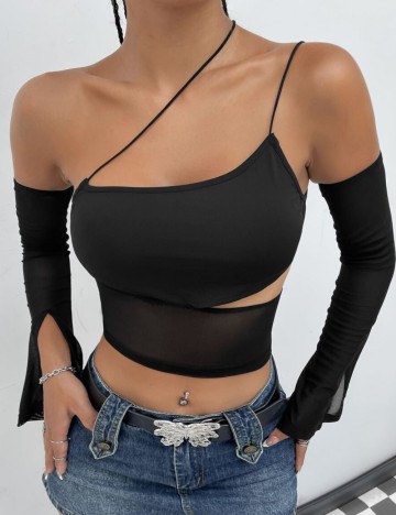 Top Shein, negru