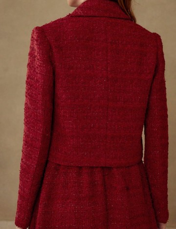 Sacou MOTF by Shein, vișiniu