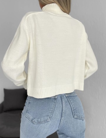 Pulover Shein, crem