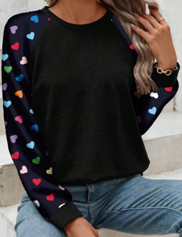 Bluză Shein Curve+, negru