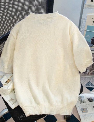 Tricou Shein, crem