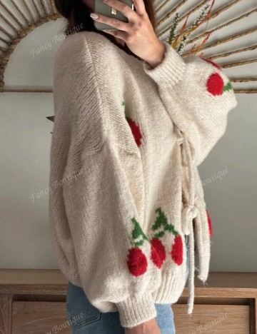Cardigan Shein, bej