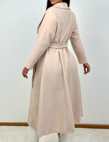 Palton Shein Curve+, bej