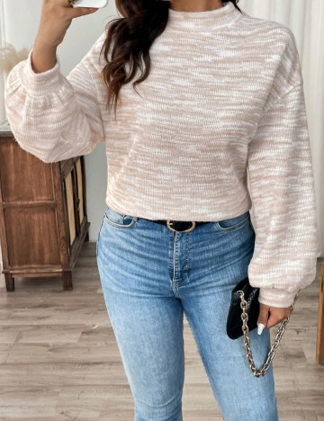 Pulover Shein Curve+, mix culori