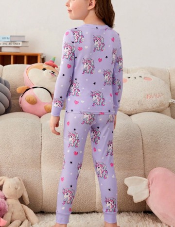 Compleu pijamale Shein, mix culori