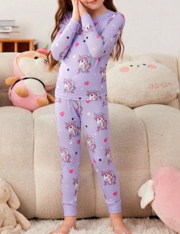 Compleu pijamale Shein, mix culori