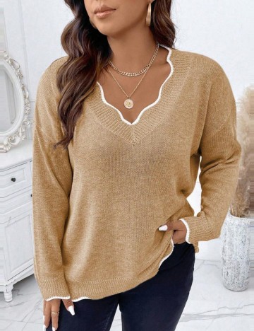 Bluză Shein Curve+, mix culori