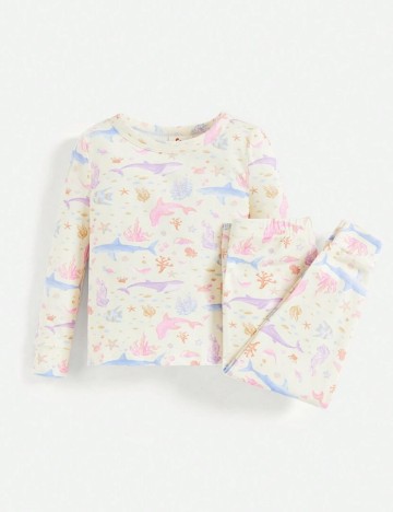 Compleu pijamale Shein, mix culori