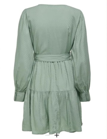 Rochie mini Only, verde