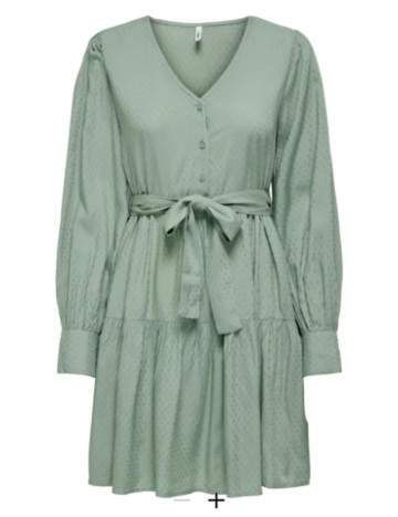 Rochie mini Only, verde