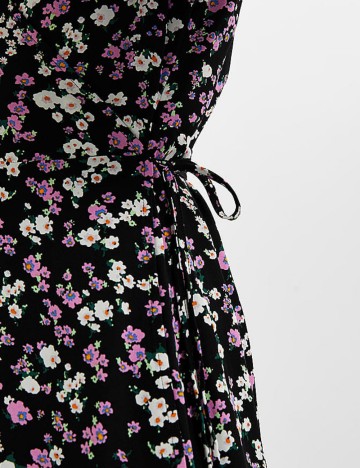 Rochie midi Selected, negru