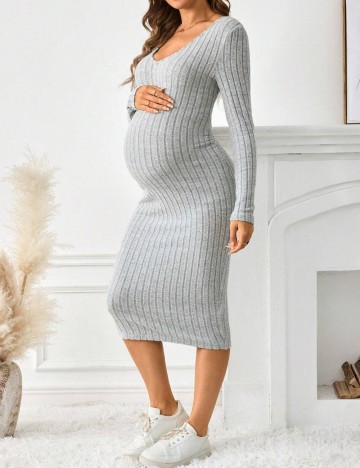 Rochie midi Shein, gri