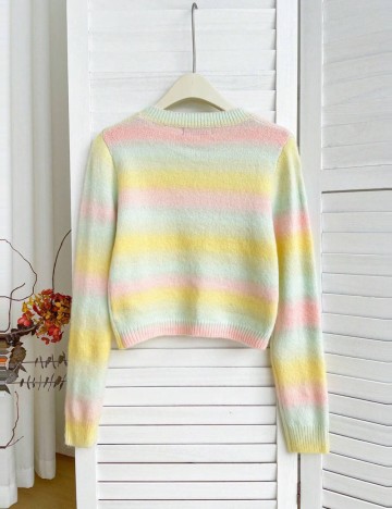 Cardigan Shein, mix culori